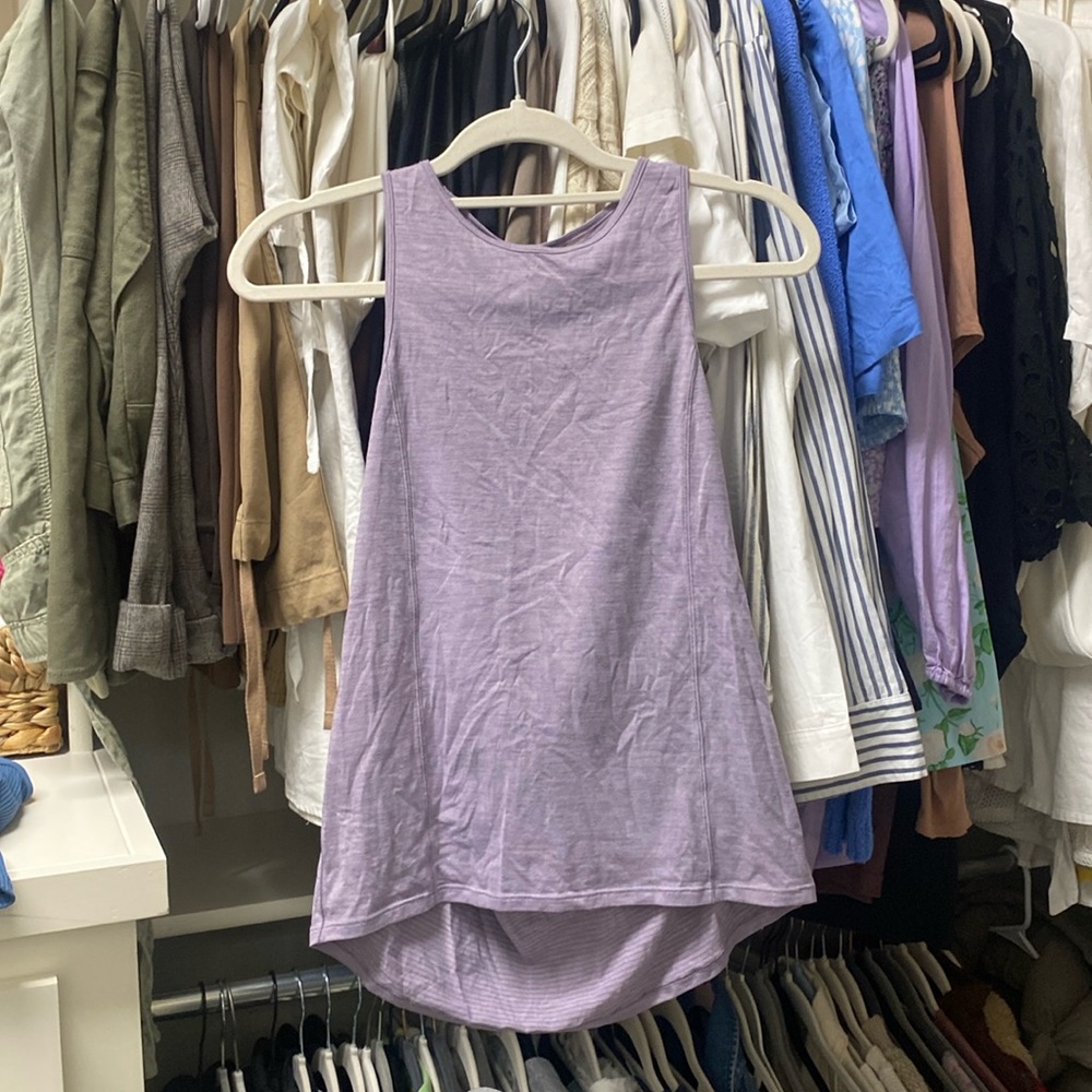 Old Lululemon Purple Tank